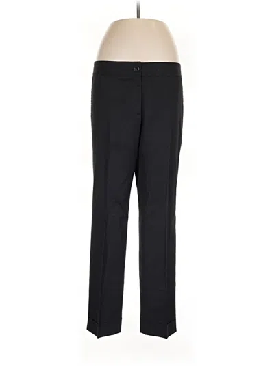 Pre-owned Façonnable Wool Pants In Black