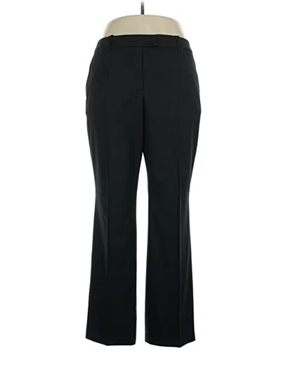 Pre-owned Façonnable Wool Pants In Black
