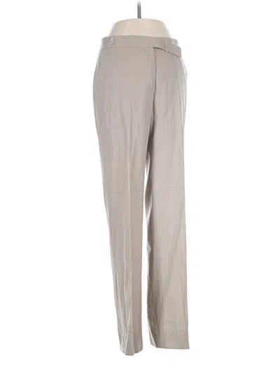 Pre-owned Façonnable Wool Pants In Gray