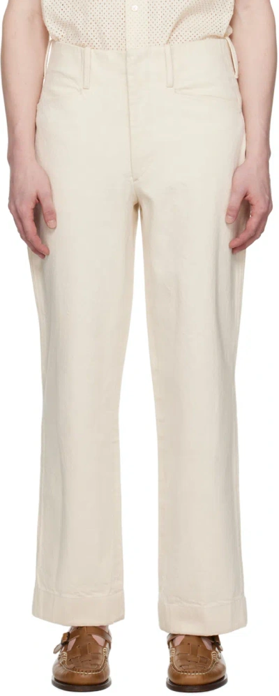 Factor's Off-white Everyday Jeans In Ivory