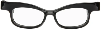 Factory900 Ssense Exclusive Black Fa-143 Glasses In 001 Black