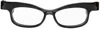 Factory900 Ssense Exclusive Black Fa-143 Glasses In 001 Black