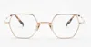 Factory900 Titanos X  Mf-005 - Gold Rx Glasses In Gold/dark Havana