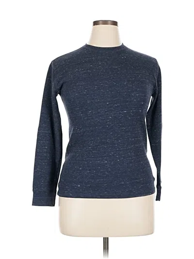 Pre-owned Faded Glory 3/4 Sleeve T-shirt In Blue