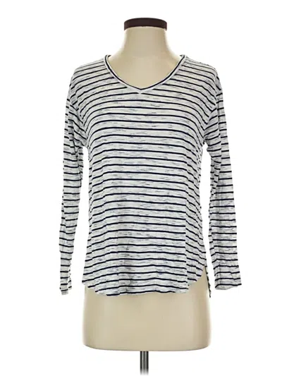 Pre-owned Faded Glory 3/4 Sleeve T-shirt In Silver