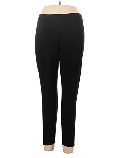 Pre-owned Faded Glory Active Pants In Black