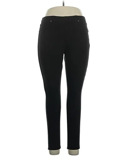 Pre-owned Faded Glory Active Pants In Black