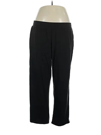 Pre-owned Faded Glory Active Pants In Black