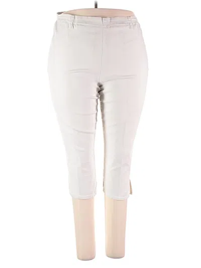 Pre-owned Faded Glory Active Pants In Ivory