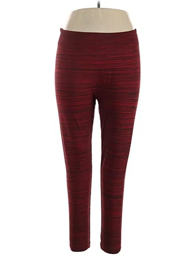 Pre-owned Faded Glory Active Pants In Red