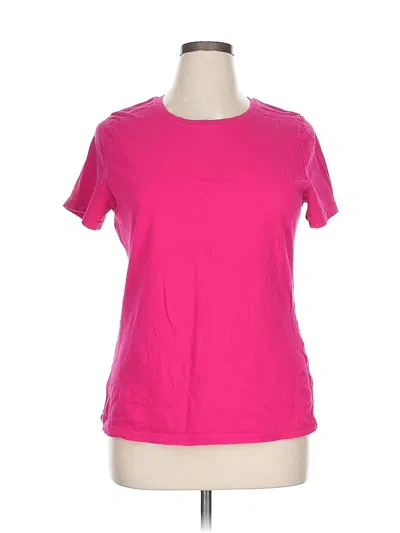 Pre-owned Faded Glory Active T-shirt In Pink