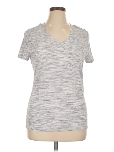 Pre-owned Faded Glory Active T-shirt In Blue