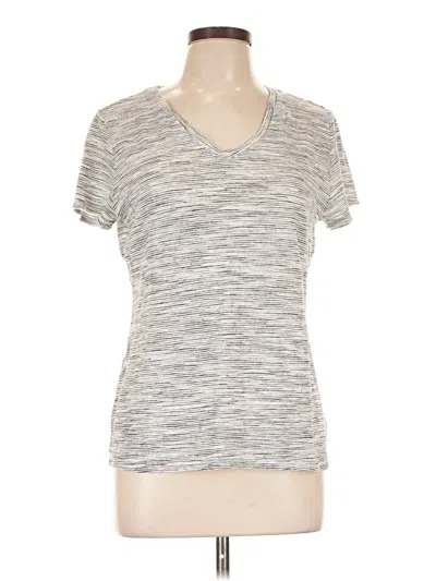 Pre-owned Faded Glory Active T-shirt In Gray