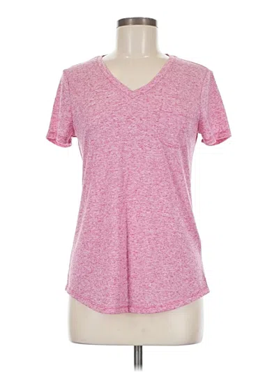 Pre-owned Faded Glory Active T-shirt In Pink