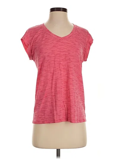 Pre-owned Faded Glory Active T-shirt In Red