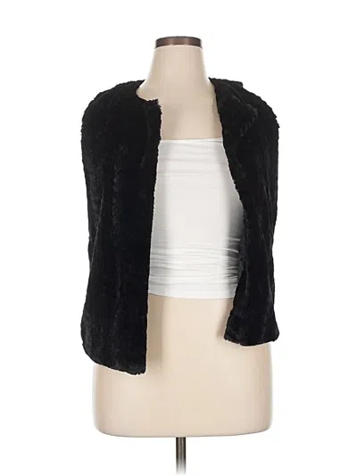 Pre-owned Faded Glory Cardigan Sweater In Black