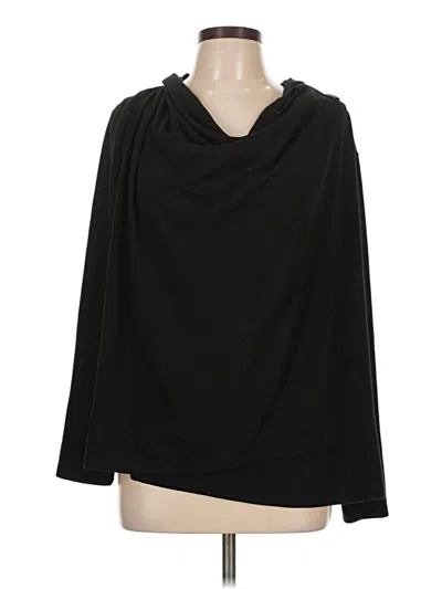 Pre-owned Faded Glory Cardigan Sweater In Black