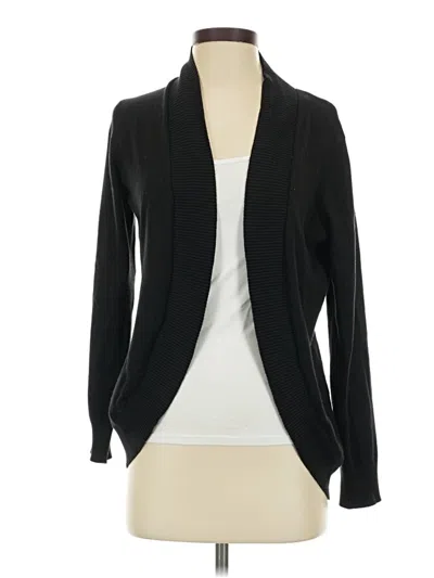 Pre-owned Faded Glory Cardigan Sweater In Black