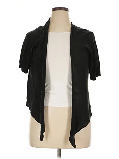 Pre-owned Faded Glory Cardigan Sweater In Black