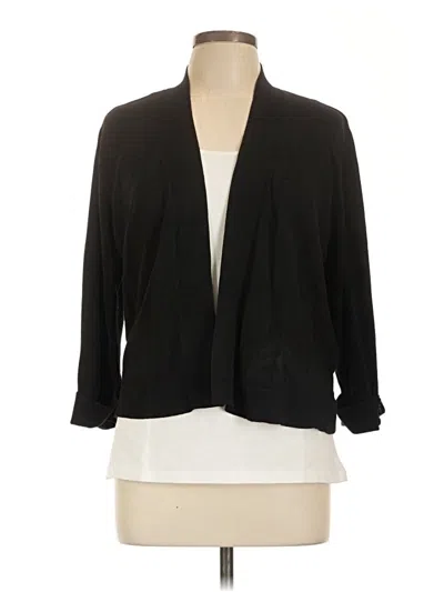 Pre-owned Faded Glory Cardigan Sweater In Black