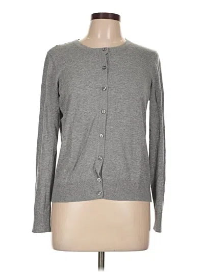 Pre-owned Faded Glory Cardigan Sweater In Gray