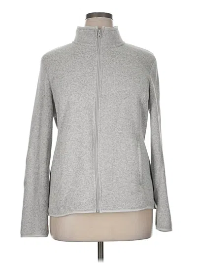 Pre-owned Faded Glory Cardigan Sweater In Gray