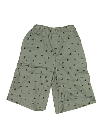 Pre-owned Faded Glory Kids' Cargo Shorts In Green