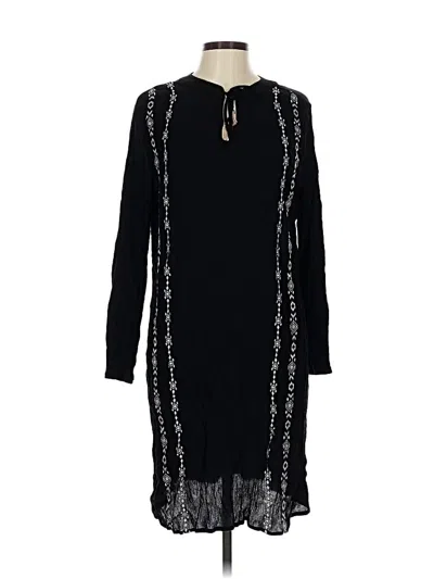 Pre-owned Faded Glory Casual Dress In Black