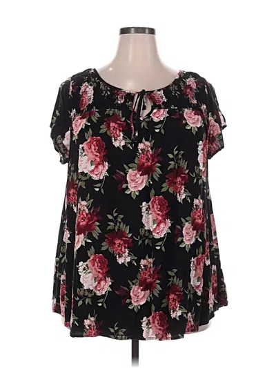 Pre-owned Faded Glory Casual Dress In Black