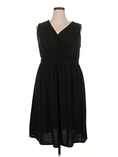 Pre-owned Faded Glory Casual Dress In Black