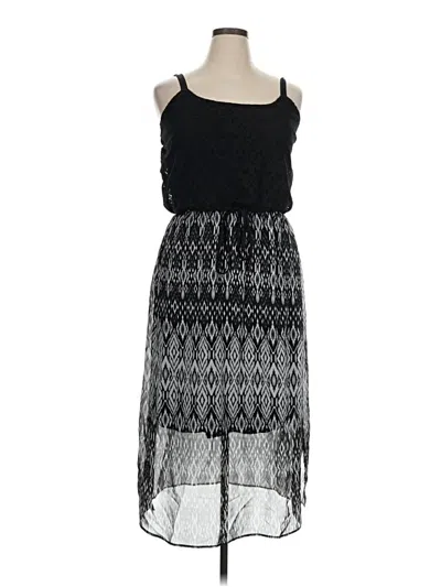 Pre-owned Faded Glory Casual Dress In Black