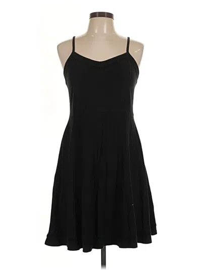 Pre-owned Faded Glory Casual Dress In Black