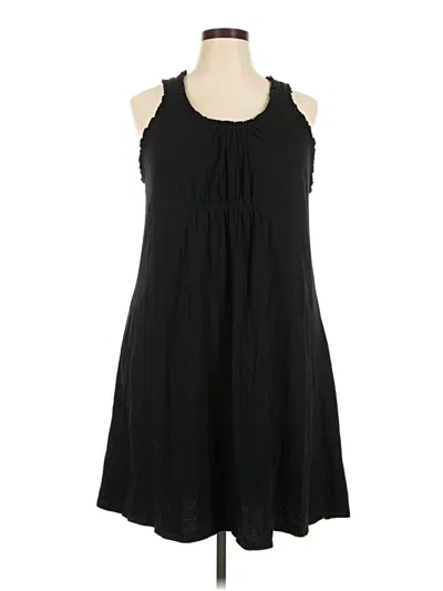 Pre-owned Faded Glory Casual Dress In Black