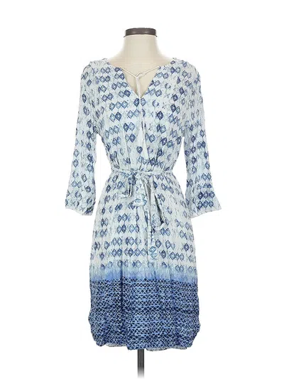 Pre-owned Faded Glory Casual Dress In Blue