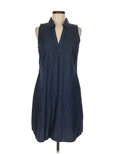 Pre-owned Faded Glory Casual Dress In Blue