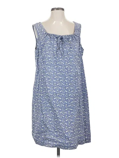 Pre-owned Faded Glory Casual Dress In Blue