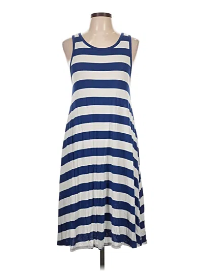 Pre-owned Faded Glory Casual Dress In Blue