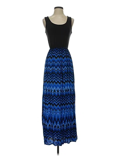 Pre-owned Faded Glory Casual Dress In Blue