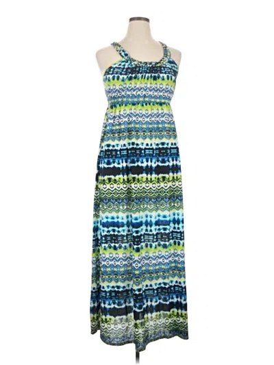 Pre-owned Faded Glory Casual Dress In Blue