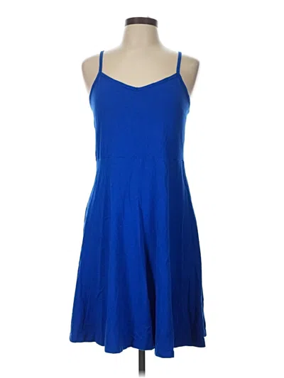 Pre-owned Faded Glory Casual Dress In Blue