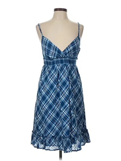 Pre-owned Faded Glory Casual Dress In Blue