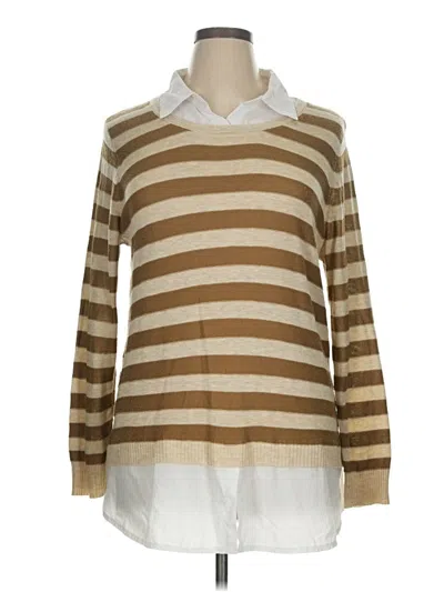 Pre-owned Faded Glory Casual Dress In Brown