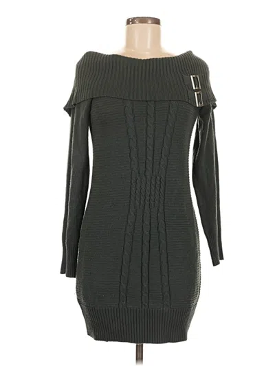 Pre-owned Faded Glory Casual Dress In Gray