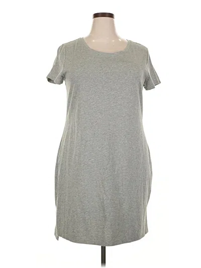 Pre-owned Faded Glory Casual Dress In Gray