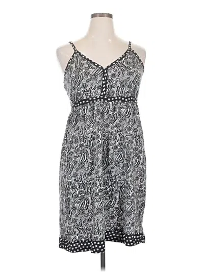 Pre-owned Faded Glory Casual Dress In Gray