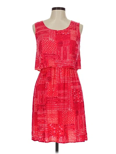 Pre-owned Faded Glory Casual Dress In Red