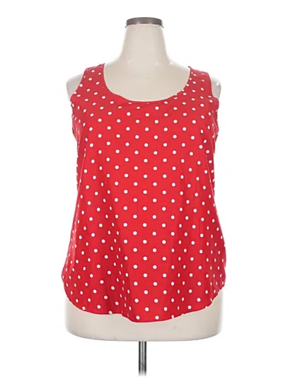 Pre-owned Faded Glory Casual Dress In Red