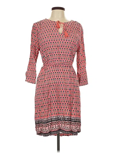 Pre-owned Faded Glory Casual Dress In Red