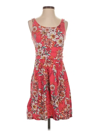 Pre-owned Faded Glory Casual Dress In Red