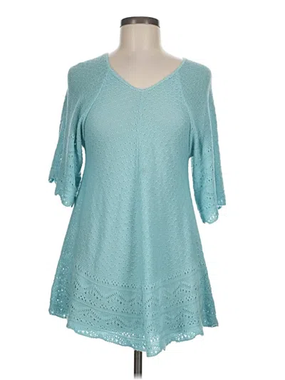 Pre-owned Faded Glory Casual Dress In Teal